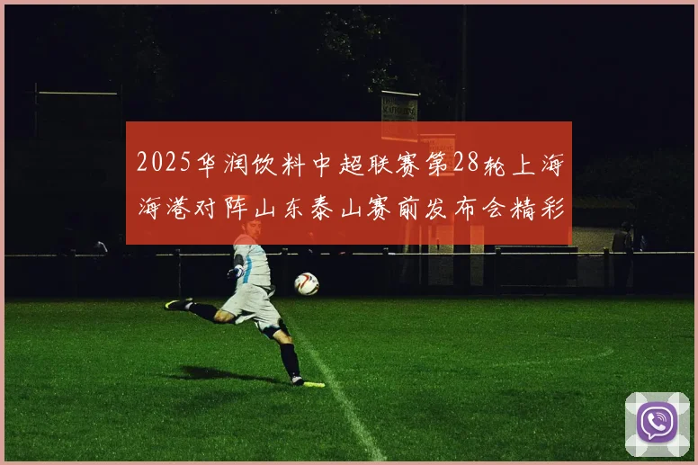 2025华润饮料中超联赛第28轮上海海港对阵山东泰山赛前发布会精彩回顾