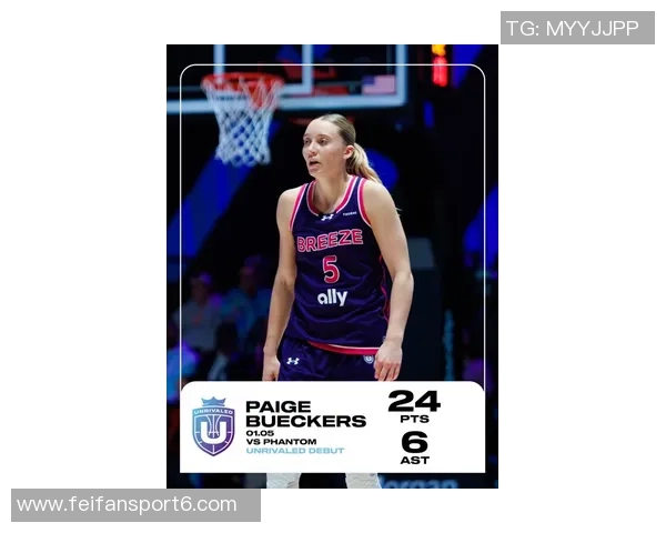 佩奇布克斯在Unrivaled联赛首秀中全能表现斩获24分5篮板6助攻